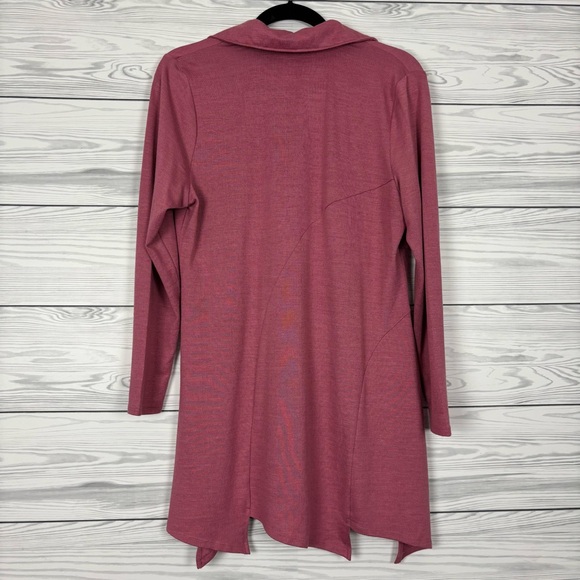 Soft Surroundings Tamara Tunic Dusty Pink Rose Size Medium - Picture 8 of 8